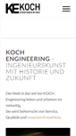 Mobile Screenshot of kochengineering.de